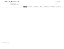 Tablet Screenshot of aileenkeogan.ie